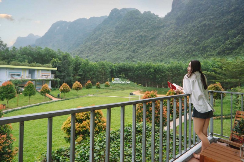 Khuôn viên Mountain - Chày Lập Farmstay