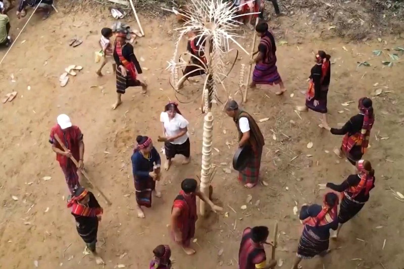 Lễ hội trỉa lúa, vòng tròn đoàn kết.