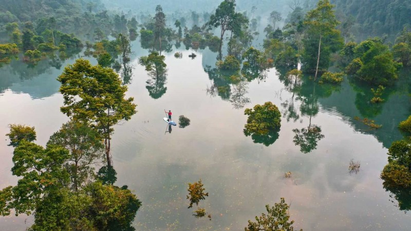 Kết nối với Rục mùa nước lũ.