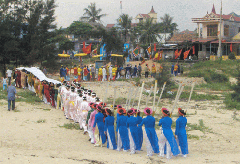 Hải Thành náo nhiệt lễ Cầu ngư.