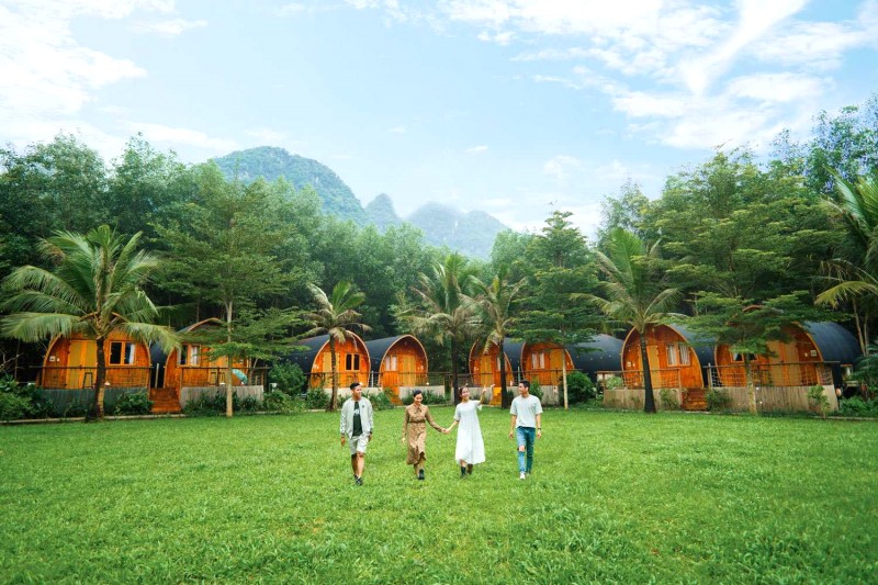 Nghỉ dưỡng tại Chày Lập Farmstay.