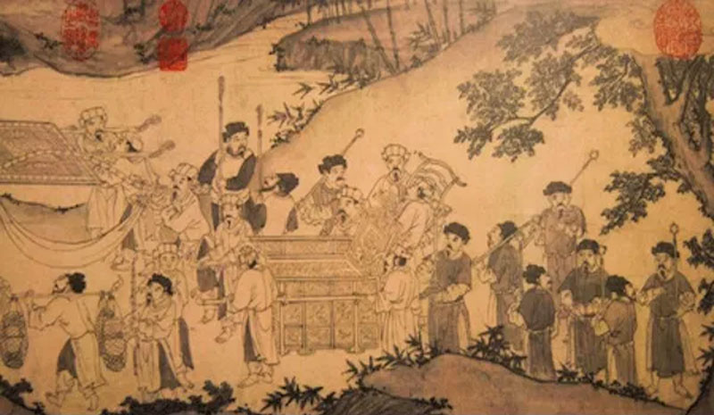 Bức tranh Trúc Lâm